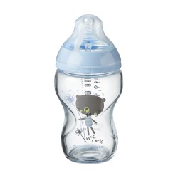Tommee tippee μπιμπερό Closer to nature αργής ροής 250 ml 0M+