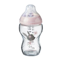 Tommee tippee μπιμπερό Closer to nature αργής ροής 250 ml 0M+