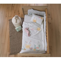 Κουβέρτα πικέ αγκαλιάς Nef-Nef Homeware Pic Nic Together 80x110 cm