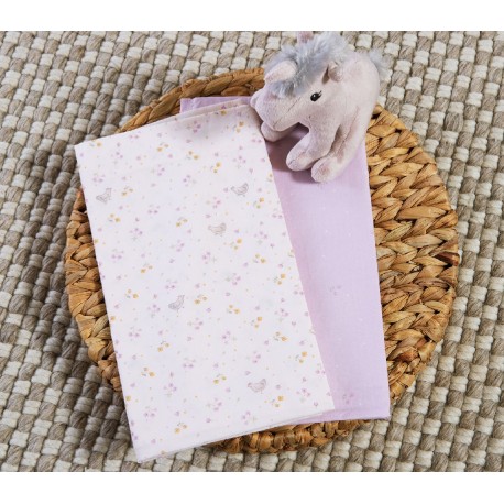 Σεντόνια λίκνου 2τμχ Nef-Nef Homeware Cute & Sweet