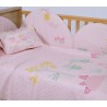 Κουβέρτα πικέ κούνιας Nef-Nef Homeware Spring Hapiness 110x150 cm