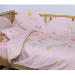 Κουβερλί κούνιας Nef-Nef Homeware Spring Hapiness 110x140 cm