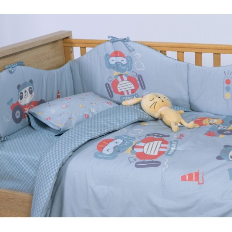 Κουβερλί κούνιας Nef-Nef Homeware Super Boy 110x140 cm