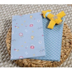 Σεντόνια λίκνου 2τμχ Nef-Nef Homeware Super Boy
