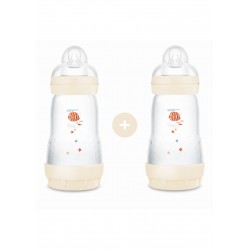 MAM Μπιμπερό Easy Start™ Anti-Colic 260 ml, σετ των 2