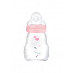 MAM Μπιμπερό γυάλινο Feel Good 170 ml (1τμχ)