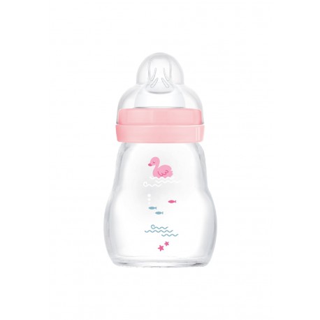 MAM Μπιμπερό γυάλινο Feel Good 170 ml (1τμχ)