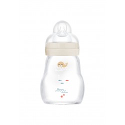 MAM Μπιμπερό γυάλινο Feel Good 170 ml (1τμχ)