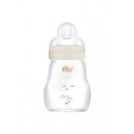 MAM Μπιμπερό γυάλινο Feel Good 170 ml (1τμχ)