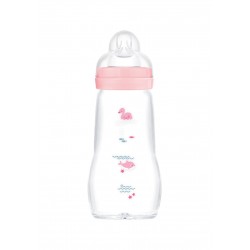 MAM Μπιμπερό γυάλινο Feel Good 260 ml (1τμχ)