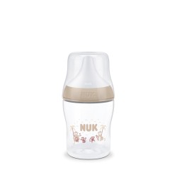 Μπιμπερό πλαστικό Nuk® Perfect Match με δείκτη ελέγχου θερμοκρασίας Monkey 150ml