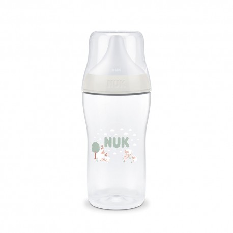 Μπιμπερό πλαστικό Nuk® Perfect Match με δείκτη ελέγχου θερμοκρασίας Sheep 260ml