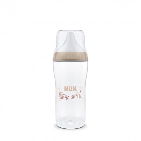 Μπιμπερό πλαστικό Nuk® Perfect Match με δείκτη ελέγχου θερμοκρασίας Monkey 360ml