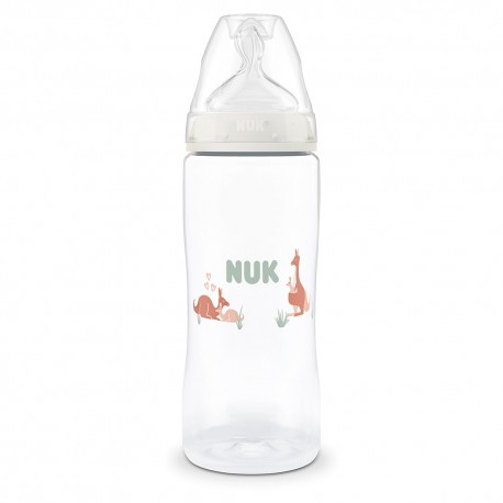 Μπιμπερό πλαστικό Nuk® First Choice με δείκτη θερμοκρασίας Kangaroo 360ml