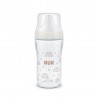Μπιμπερό γυάλινο Nuk® Perfect Match Rainbow με δείκτη θερμοκρασίας 230ml 3m+