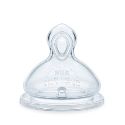 Θηλές σιλικόνης Nuk® First Choice μέγεθος S (0m+) σετ των 2