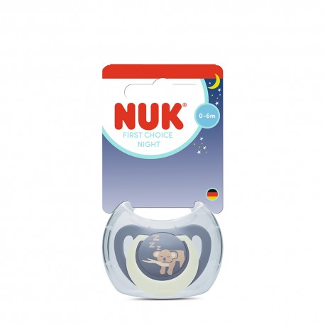 Πιπίλα νύχτας Nuk® First Choice Night Koala μέγεθος 1 (0-6m)