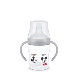Μπιμπερό Nuk® Perfect Match Disney Mickey Grey με δείκτη θερμοκρασίας 150ml