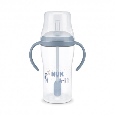 Εκπαιδευτικό μπιμπερό Nuk® Perfect Match Penguin με δείκτη θερμοκρασίας 260ml