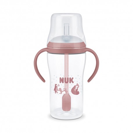Εκπαιδευτικό μπιμπερό Nuk® Perfect Match Bear με δείκτη θερμοκρασίας 260ml