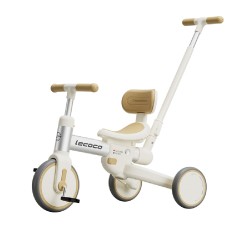 Τρίκυκλο και ποδήλατο ισορροπίας Lecoco® Walker S3 Καφέ