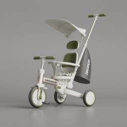 Τρίκυκλο ποδήλατο Lecoco® Walker S3max με δακτύλιο ασφαλείας Πράσινο