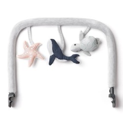 Μπάρα παιχνιδιών για ριλάξ Ergobaby™ Evolve 3-in-1 Light Grey Ocean Wonders