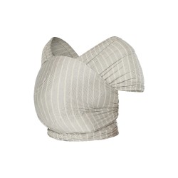Μάρσιπος Ergobaby Aura Baby Wrap Sustainable Knit Grey Stripes