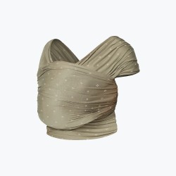 Μάρσιπος Ergobaby Aura Baby Wrap Sustainable Knit Olive Diamonds