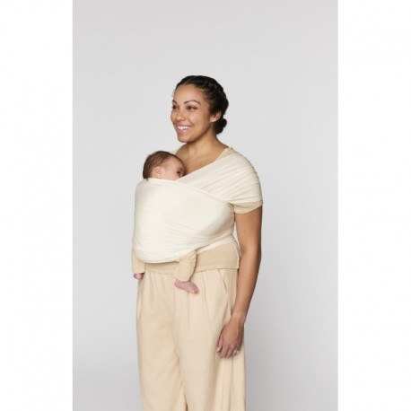 Μάρσιπος Ergobaby Aura Baby Wrap Sustainable Mesh Cream
