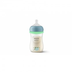 Μπιμπερό νύχτας Philips Avent Natural Response Nighttime 3-6m (1τμχ) SCY903/81