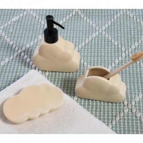 Σετ 3 κεραμικά αξεσουάρ μπάνιου Nef-Nef Homeware Easy