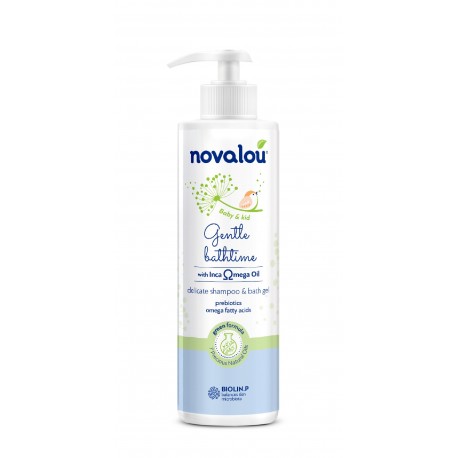 Σαμπουάν και αφρόλουτρο Novalou Gentle Bathtime 250ml