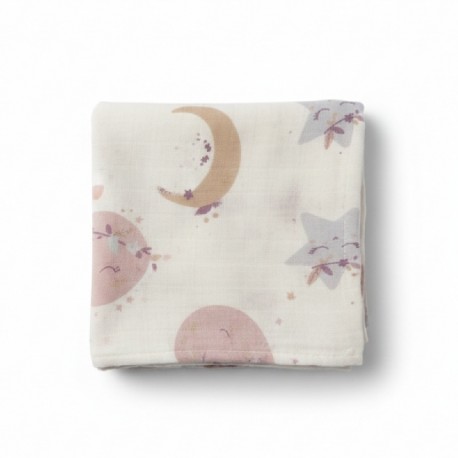 Πάνα από μουσελίνα Gamberritos Sweet Dreams σε κουτί δώρου 120x120 cm