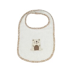 Σαλιάρα πετσετέ με velcro Baby Star Natura