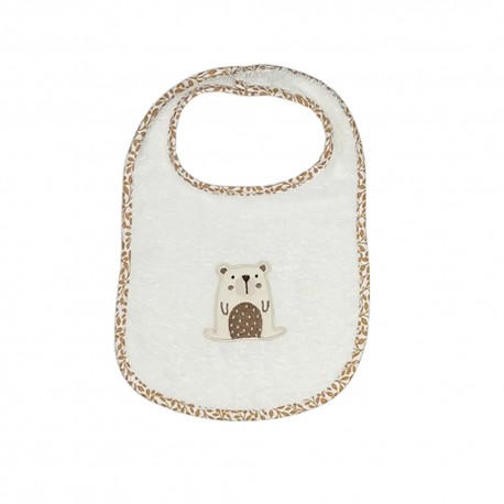 Σαλιάρα πετσετέ με velcro Baby Star Natura