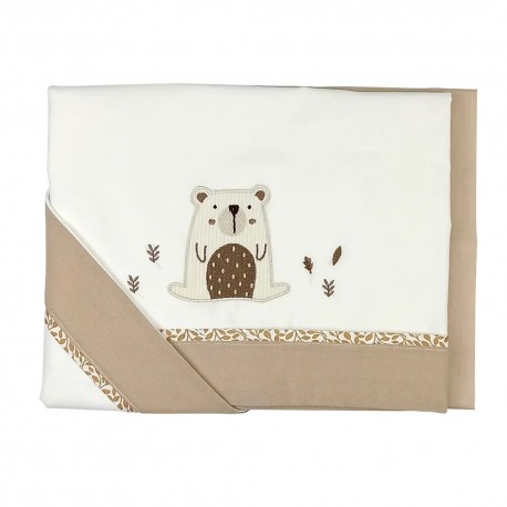 Σετ σεντόνια κούνιας Baby Star Natura 110x150 cm