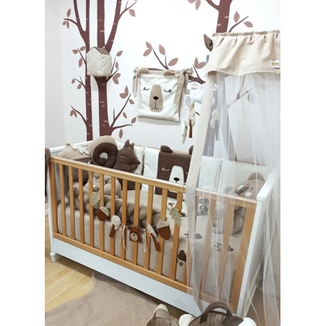 Προίκα κούνιας Baby Star Natura σετ των 3