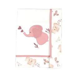 Πάνα αγκαλιάς πικέ με φάσα Baby Star Elephant