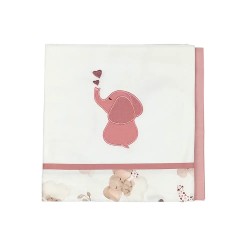 Σεντόνια καλαθούνας Baby Star Elephant σετ των 2