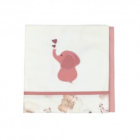Σεντόνια λίκνου Baby Star Elephant σετ των 2