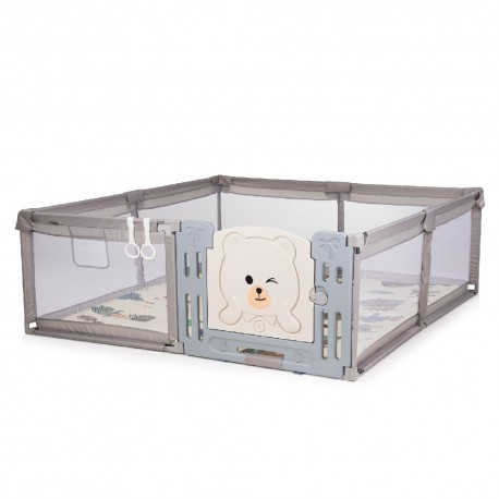Πάρκο με πορτάκι Chipolino Amico Beige 180x200 cm