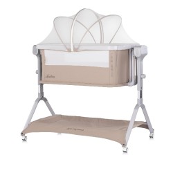 Ηλεκτρικό λίκνο και παρκοκρέβατο Chipolino Electra 2in1 Cashmere