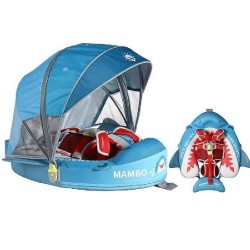 Βρεφικό σωσίβιο Mambobaby Blue 3D Shark 6-18 kg