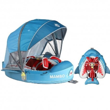 Βρεφικό σωσίβιο Mambobaby Blue 3D Shark 6-18 kg