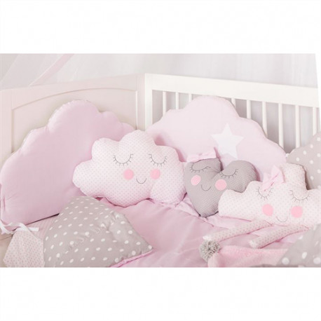 Σεντόνια κρεβατιού Baby Star Σύννεφο σετ των 3