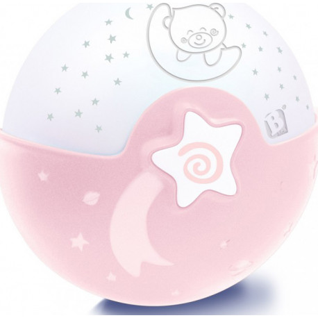 Μουσικός προβολέας με αισθητήρα ήχου Infantino® Soothing Light Pink