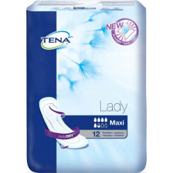 Σερβιέτες λοχείας TENA® Lady Maxi Instadry 12 τεμάχια