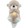 Μαλακή βίδρα Fisher-Price® Soothe 'n Snuggle Otter με κίνηση και μουσική FXC66