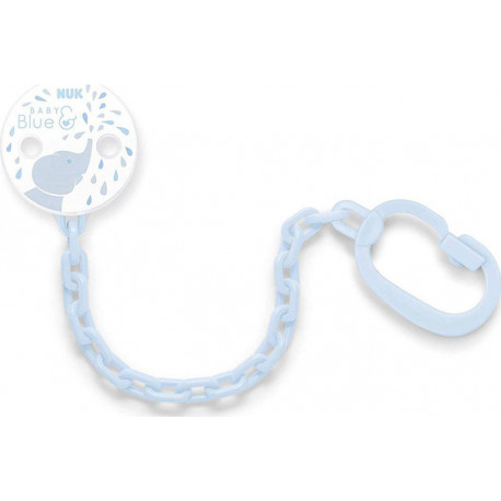 NUK® αλυσίδα πιπίλας Baby Bleu